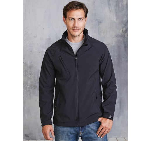 VESTE SOFTSHELL À CAPUCHE HOMME KARIBAN