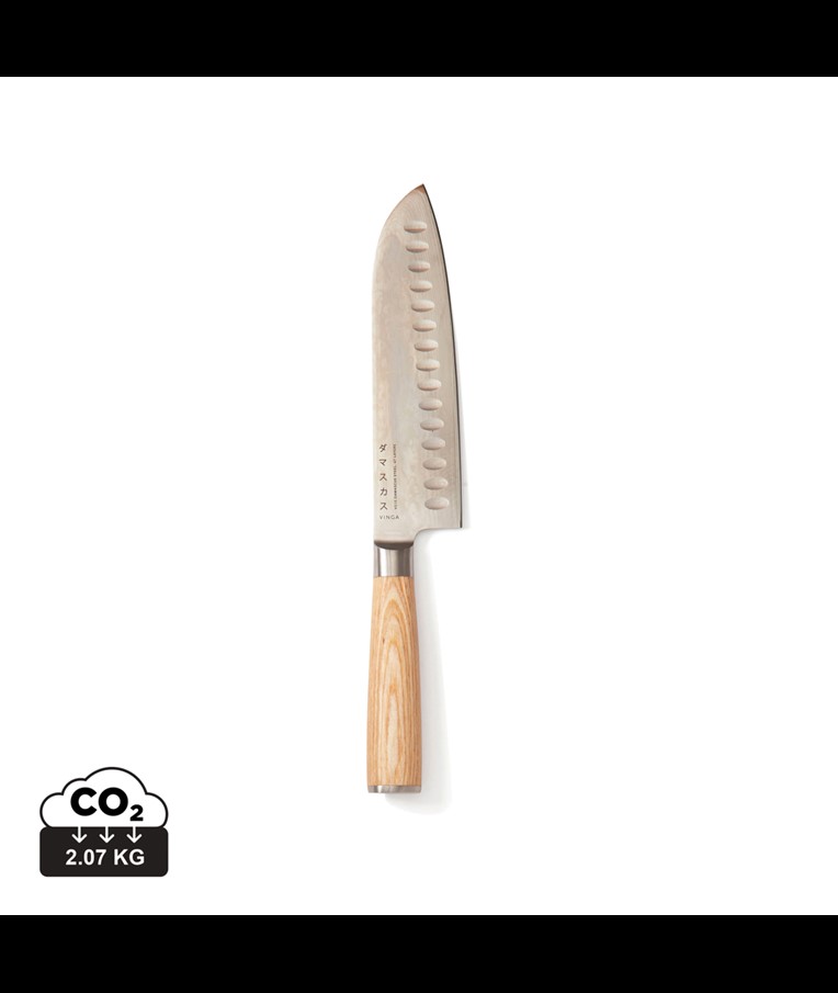 VINGA CUCHILLO HATTASAN DAMASCUS SANTOKU