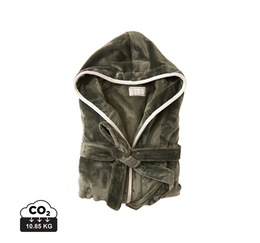 VINGA LOUIS LUXURY PLUSH RPET ROBE L-XL