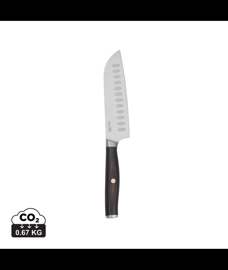 VINGA TARA COUTEAU SANTOKU EN ACIER RECYCLÉ RCS