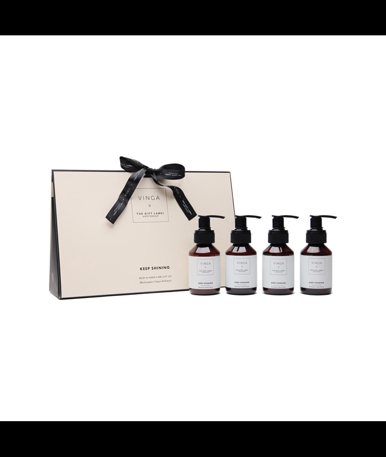 VINGA X TGL KÖRPER- UND HANDPFLEGE-GESCHENKSET