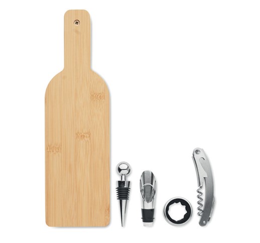 VINOVAULT SET - SET DE VIN FORME DE BOUTEILLE