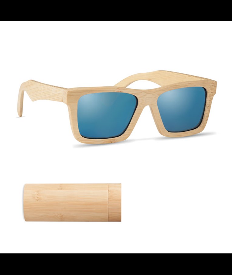 WANAKA - GAFAS DE SOL Y ESTUCHE BAMBÚ
