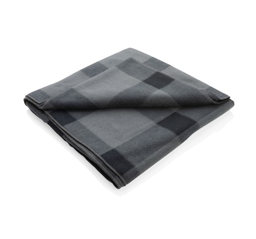 WEICHE KARIERTE FLEECE-DECKE