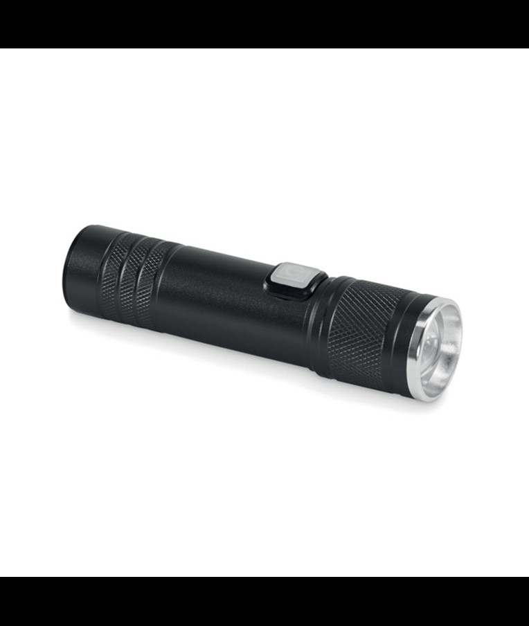 WIEDERAUFLADBARE COB-TASCHENLAMPE FLASHRA