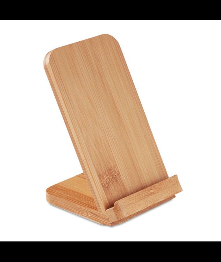 WIRE&STAND - BAMBOO WIRELESS CHARGING STAND