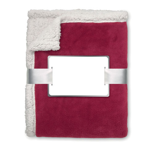ZERMATT - BLANKET, CORAL FLEECE/ SHERPA 