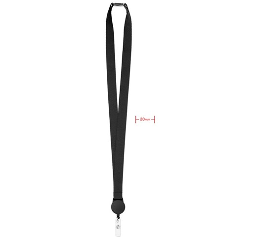 ZIP LANYARD - LANYARD DE POLIÉSTER