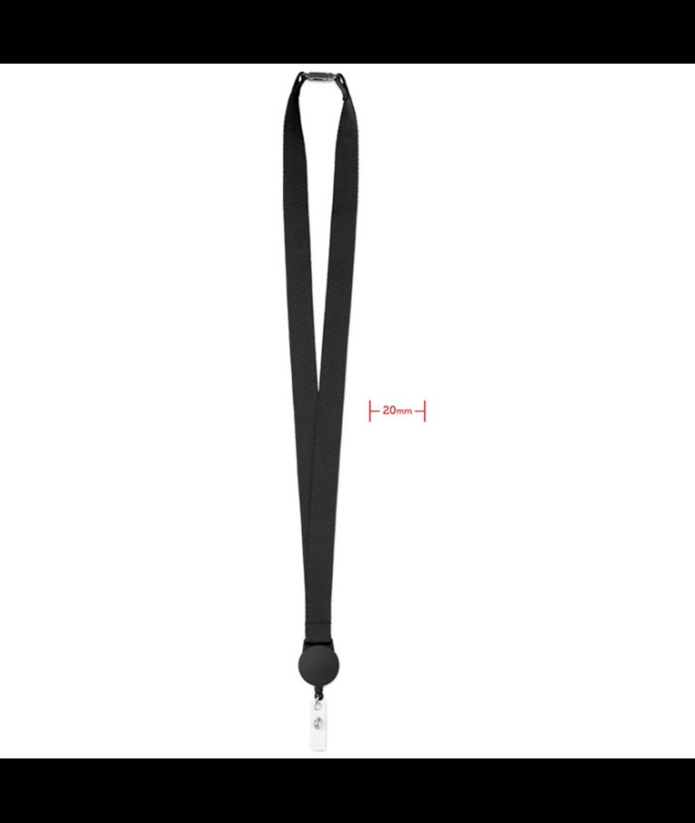 ZIP LANYARD - LANYARD DE POLIÉSTER