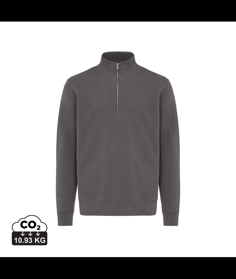 ZIP-SWEATER IQONIQ ELGON AUS RECYCELTER BAUMWOLLE
