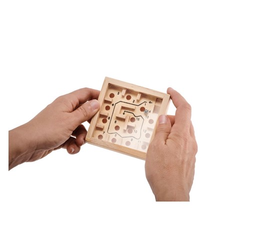 ZUKY - PINE WOODEN LABYRINTH GAME