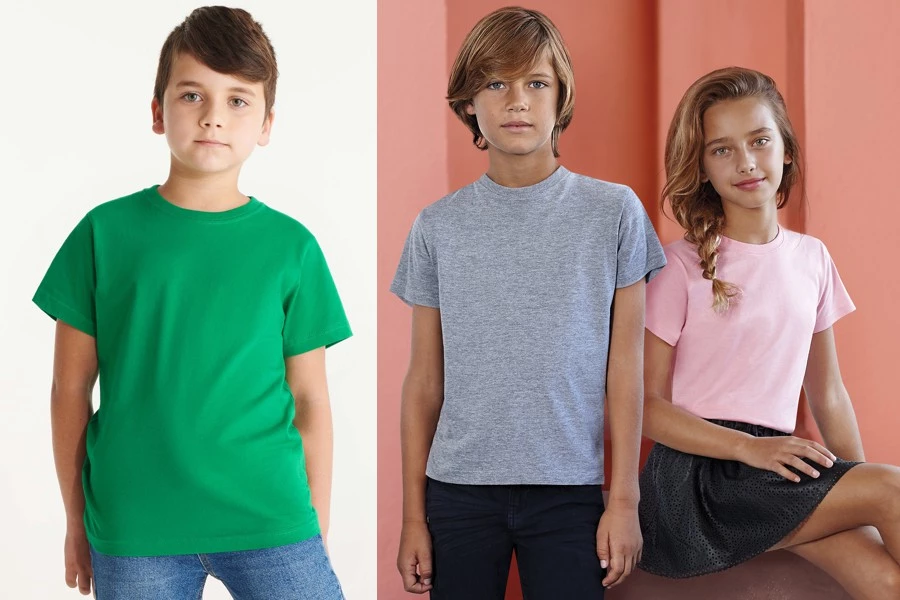 les t-shirts pour enfants