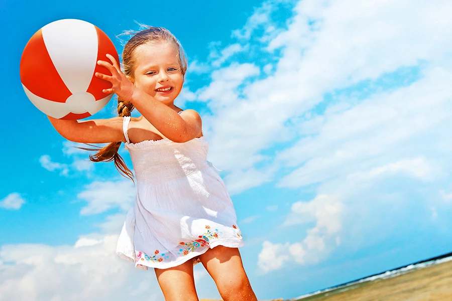 s'amuser au soleil : articles promotionnels pour les jeux et activités de plage