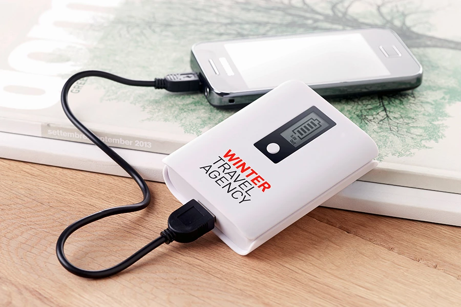 a power bank is a practical promotional gift