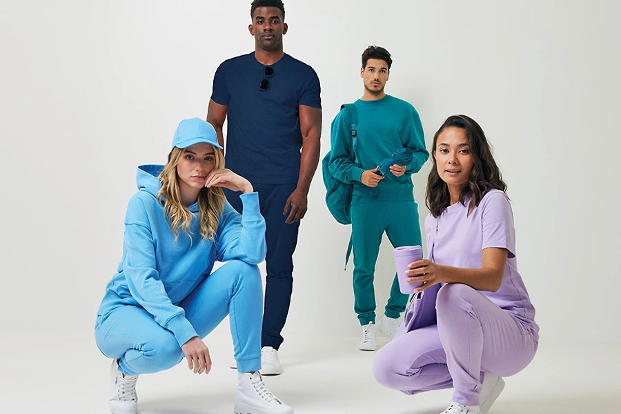 iqoniq unisex-jogginghose aus baumwolle