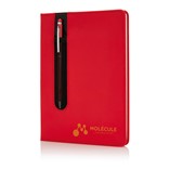 DELUXE A5 NOTEBOOK WITH STYLUS PEN