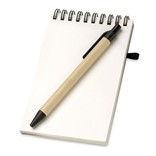 SONORA - RECYCLED PAPER NOTEBOOK + PEN 