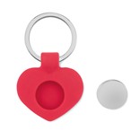 CUORE - SILICONE KEY RING WITH TOKEN 