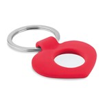 CUORE - SILICONE KEY RING WITH TOKEN 