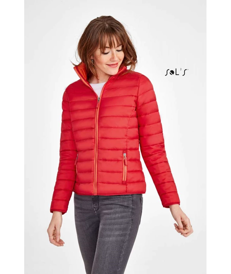 light padded coat womens