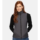 ABLAZE PRINTABLE WOMEN'S SOFTSHELL BODYWARMER