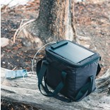 PEDRO AWARE™ RPET DELUXE COOLER BAG WITH 5W SOLAR PANEL