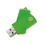 USB MEMORY STICK MADE OF RECYCLED PLASTIC