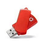 USB MEMORY STICK MADE OF RECYCLED PLASTIC