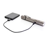 LAMPE TORCHE 3W RECHARGEABLE, GRIS