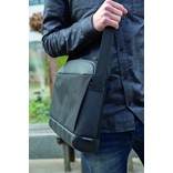 MADRID RFID USB 15.6" LAPTOPTASCHE - PVC FREI, SCHWARZ