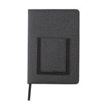 DELUXE A5 NOTEBOOK WITH PHONE POCKET