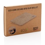 ECO CORK SECURE RFID SLIM WALLET