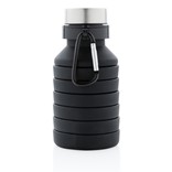 LEAKPROOF COLLAPSIBLE SILICONE BOTTLE WITH LID