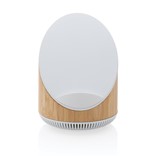 OVATE BAMBOO 5W SPEAKER WITH 15W WIRELESS CHARGER