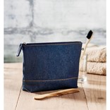 STYLE POUCH - RECYCLED DENIM COSMETIC POUCH