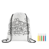 CARRYDRAW - NON WOVEN KIDS BAG WITH PENS