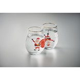 NOEL - SET DE 2 VERRES DE NOËL