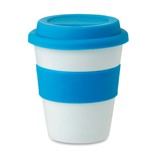 ASTORIA - PP TUMBLER WITH SILICONE LID 