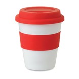 ASTORIA - PP TUMBLER WITH SILICONE LID 