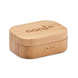 JAZZ BAMBOO - TWS EARBUDS IN BAMBOO CASE