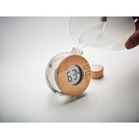 DROPPY LUX - WATER POWERED BAMBOO LCD CLOCK