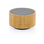 RCS RECYCLED PLASTIC AND BAMBOO 3W WIRELESS SPEAKER