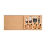QUATTRO-SET OF 4 CHEESE KNIVES