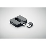 SQUARE-C-USB-HUB MIT 4 ANSCHLÜSSEN
