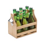 CABAS-6 BEER CRATE IN BAMBOO