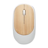 CURVY BAM WIRELESS MOUSE IN BAMBOO