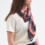 VICTORIA-SHAWL RECYCLED SATIN POLYESTER