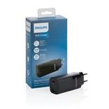 CHARGEUR MURAL USB 3 PORTS PD ULTRA-RAPIDE PHILIPS 65 W