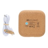 OREGON 10W WIRELESS CHARGER RCS RECYCLED PLASTIC AND CORK