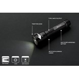 GEAR X RCS RECYCLED ALUMINUM USB-RECHARGEABLE HEAVY DUTY TORCH